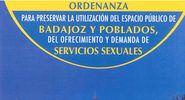 ORDENANZA PARA PRESERVAR LA UTILIZACI�N DEL ESPACIO P�BLICO DE BADAJOZ Y POBLADOS, DEL OFRECIMIENTO Y DEMANDA DE SERVICIOS SEXUALES