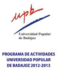Programa de Actividades 2012-2013