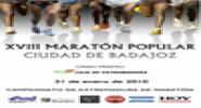 XVIII MARAT�N POPULAR "CIUDAD DE BADAJOZ"