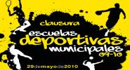 CLAUSURA ESCUELAS DEPORTIVAS MUNICIPALES 2009-2010 (05-06-2010)