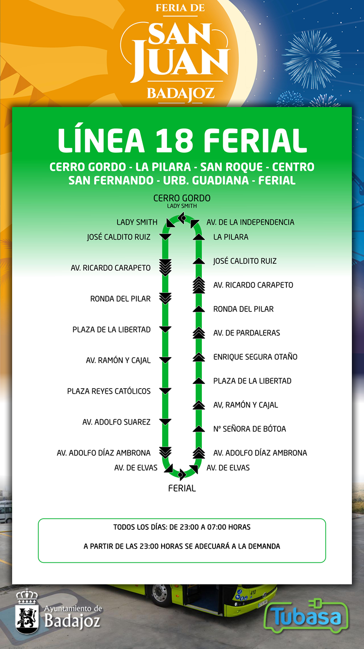 Línea 18 Ferial