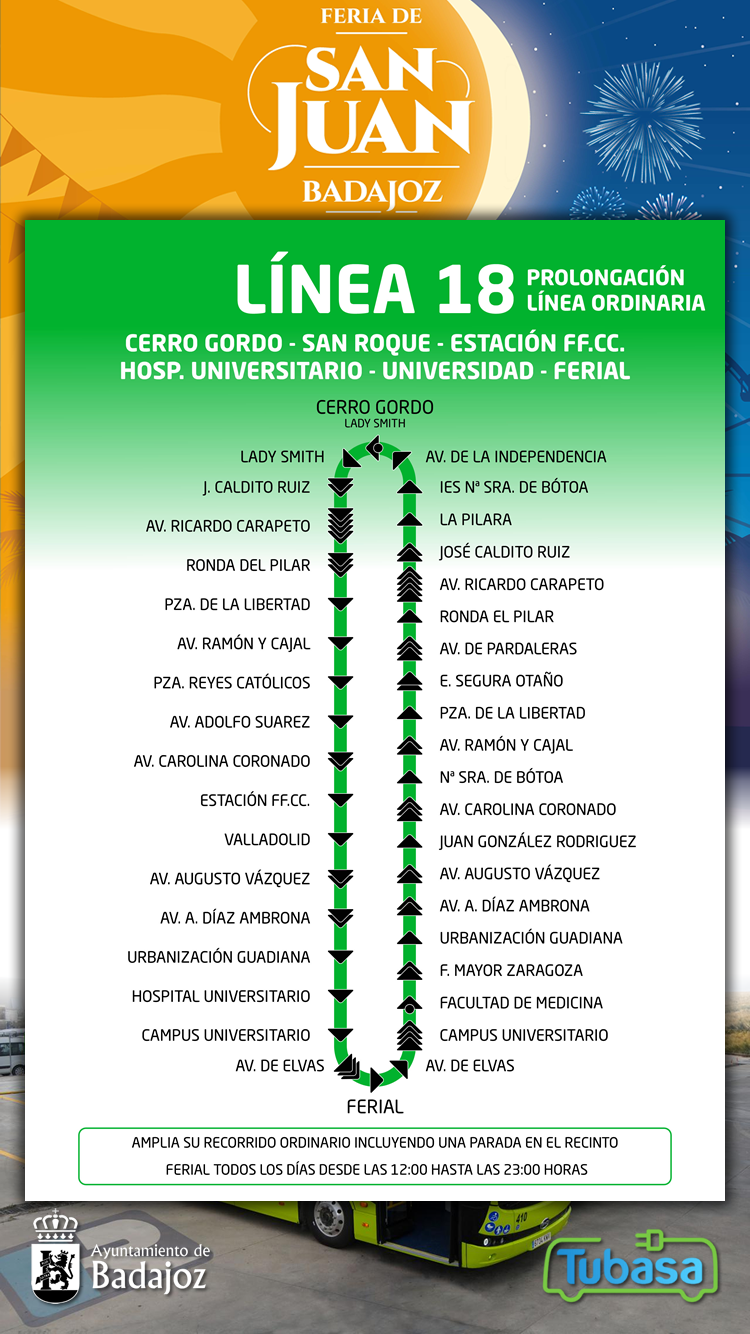 Línea 18 Ordinaria
