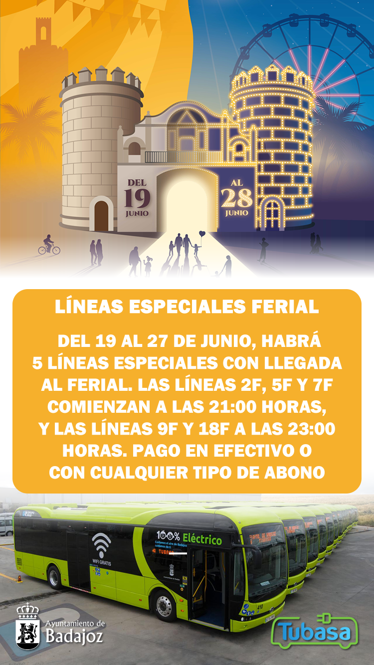 Información Especiales Ferial