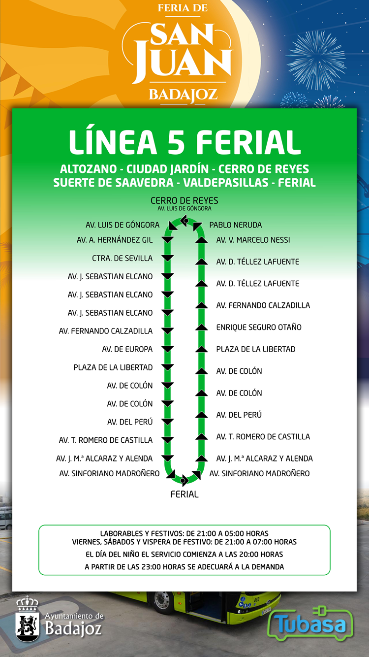 Línea 5 Ferial