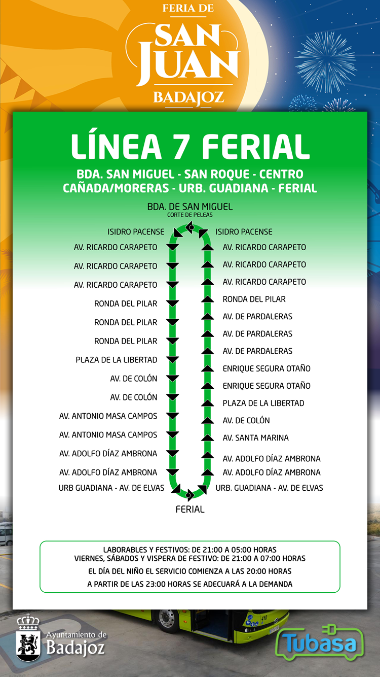 Línea 7 Ferial