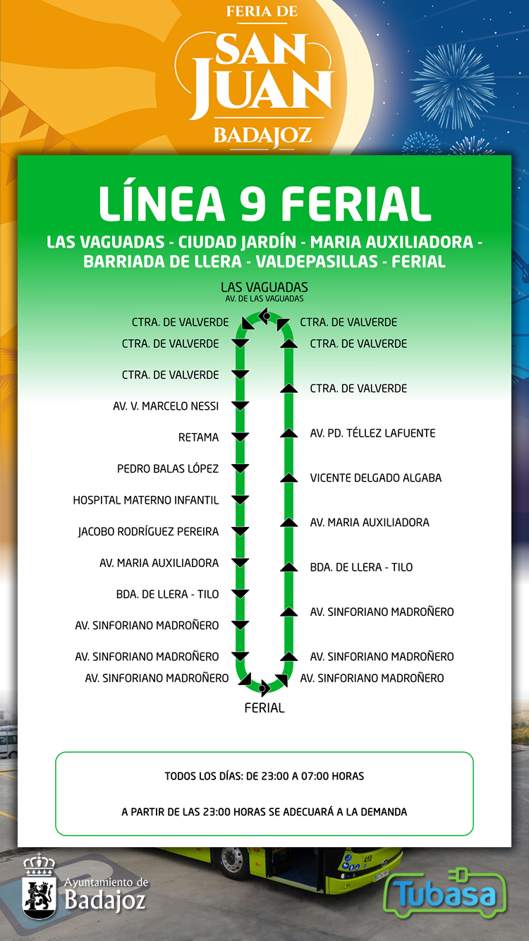 Línea 9 Ferial