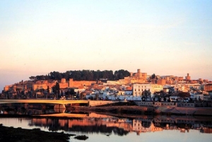 Vista general de Badajoz con la Alcazaba