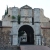 Puerta Pilar. Detalle del escudo del Conde de Montijo