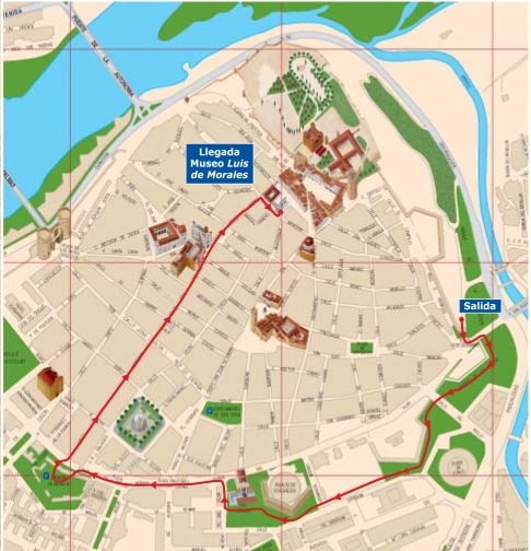 Plano del recorrido