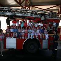 Visita al parque Bomberos del Colegio "Puente Real" 3-6-10 - 3