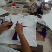 Taller "personaliza tu ropa" - Sagrajas. - 3