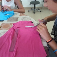 Taller "personaliza tu ropa" - Sagrajas. - 5