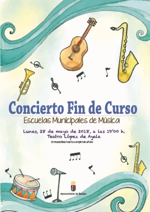 Escuelas Municipales de Música: Concierto Fin de Curso - Ayuntamiento de  Badajoz