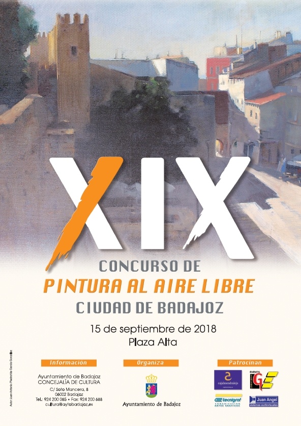 XIX Concurso de Pintura al Aire Libre Ciudad de Badajoz