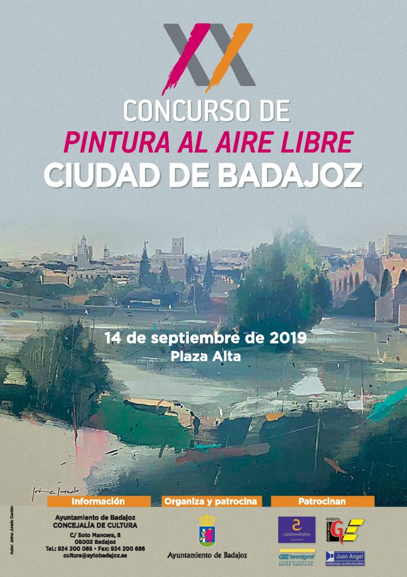 XX Concurso de Pintura al Aire Libre Ciudad de Badajoz