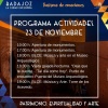 actividades BLCE sbado 23 de noviembre