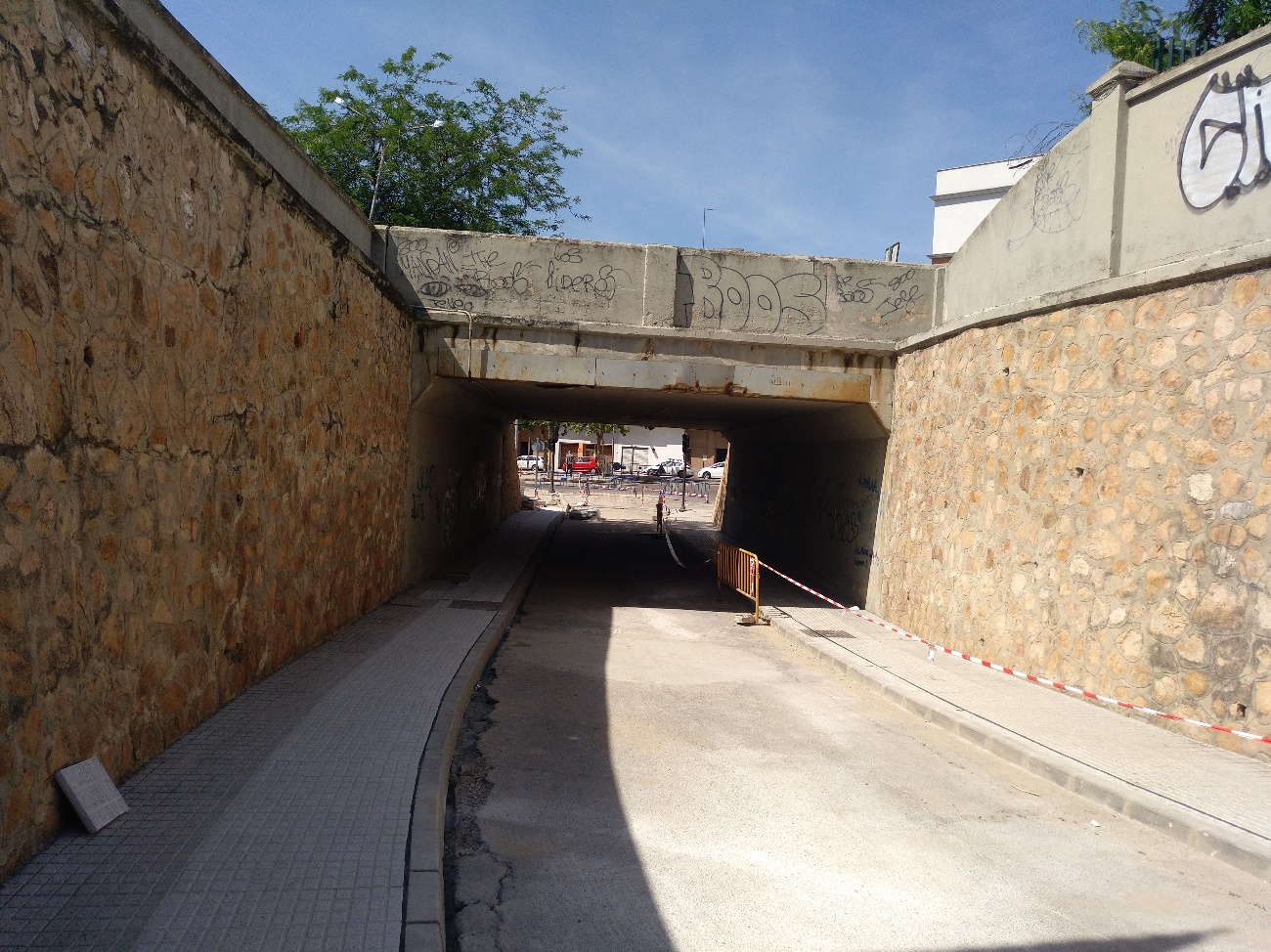 Mejora del túnel Calle Blas García Molina