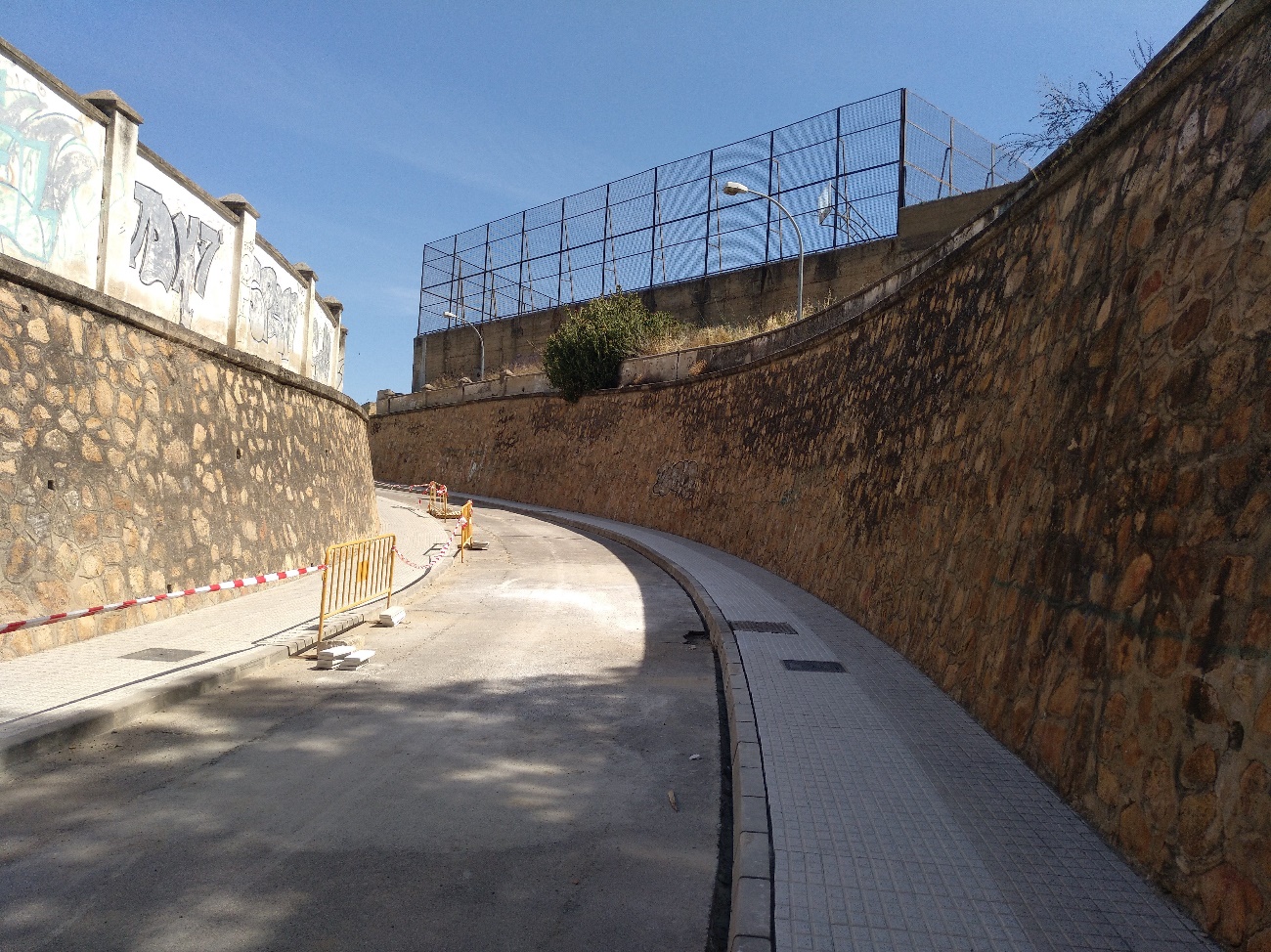 Mejora del túnel Calle Blas García Molina