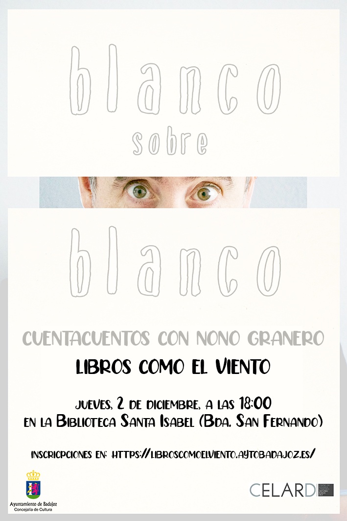 CARTEL BLANCO SOBRE BLANCO