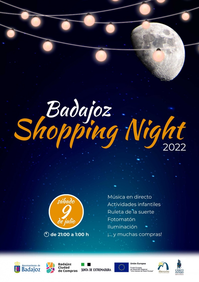 Badajoz shopping night 2022