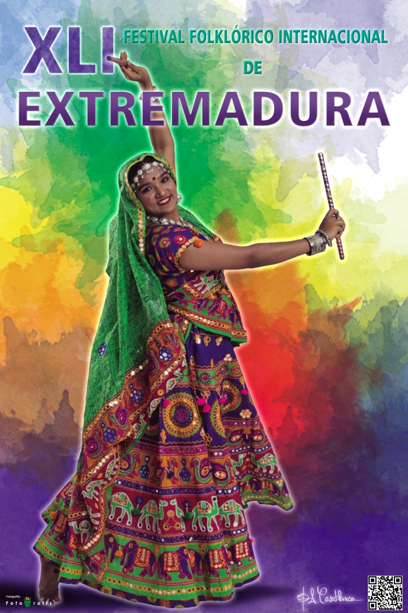 Festival Folklrico Internacional de Extremadura 2022 cartel