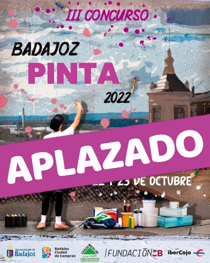 badajoz pinta 2022 aplazado