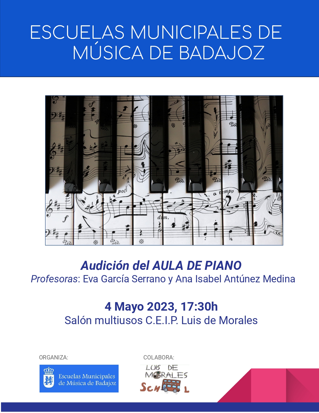 AudiciÃÂ³n de Piano- 4 de Mayo 2023