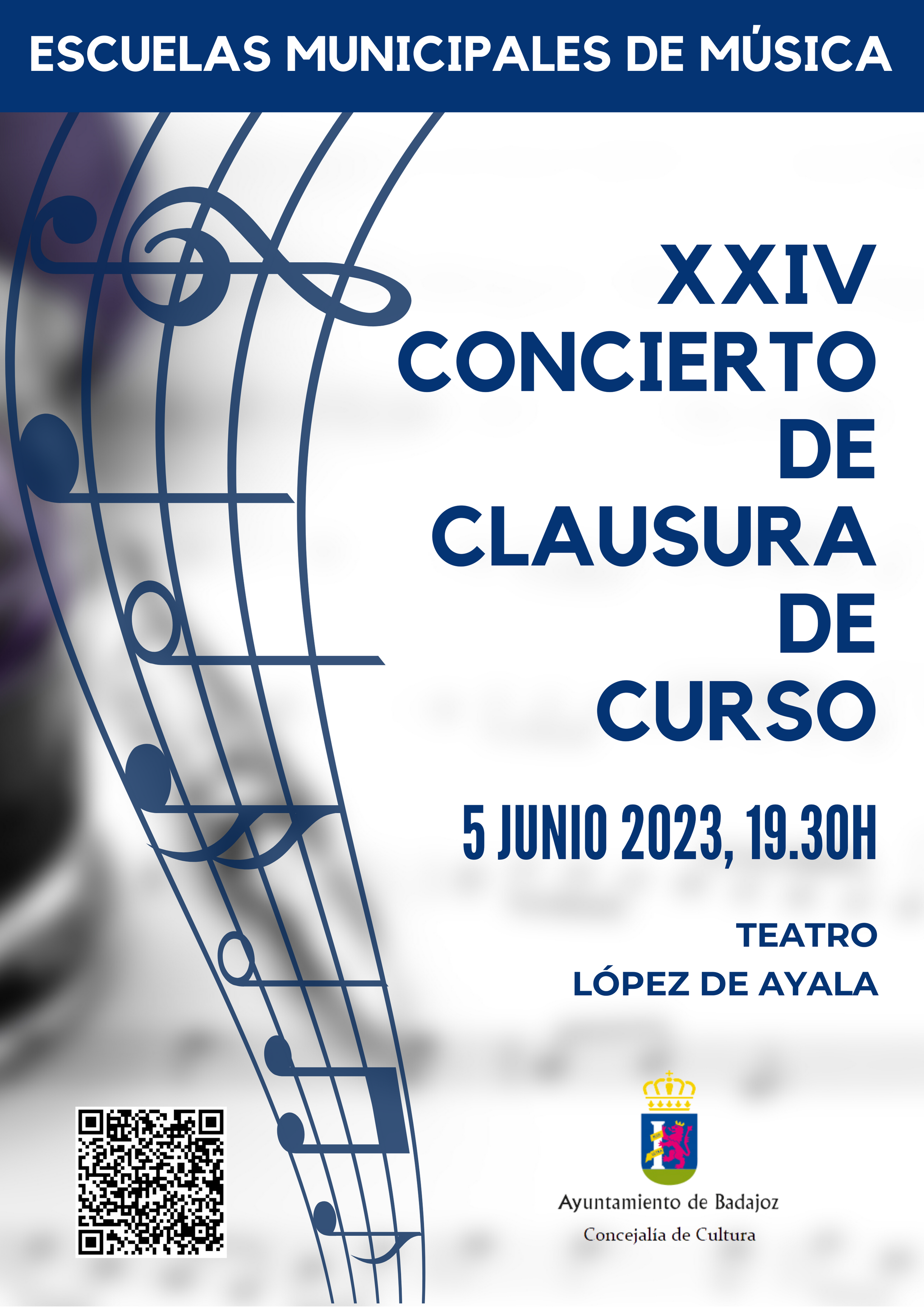 Concierto de Clausura de Curso 2022-2023 (requiere invitaciones)