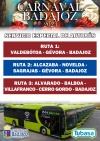 Servicio Especial Autobus Carnaval