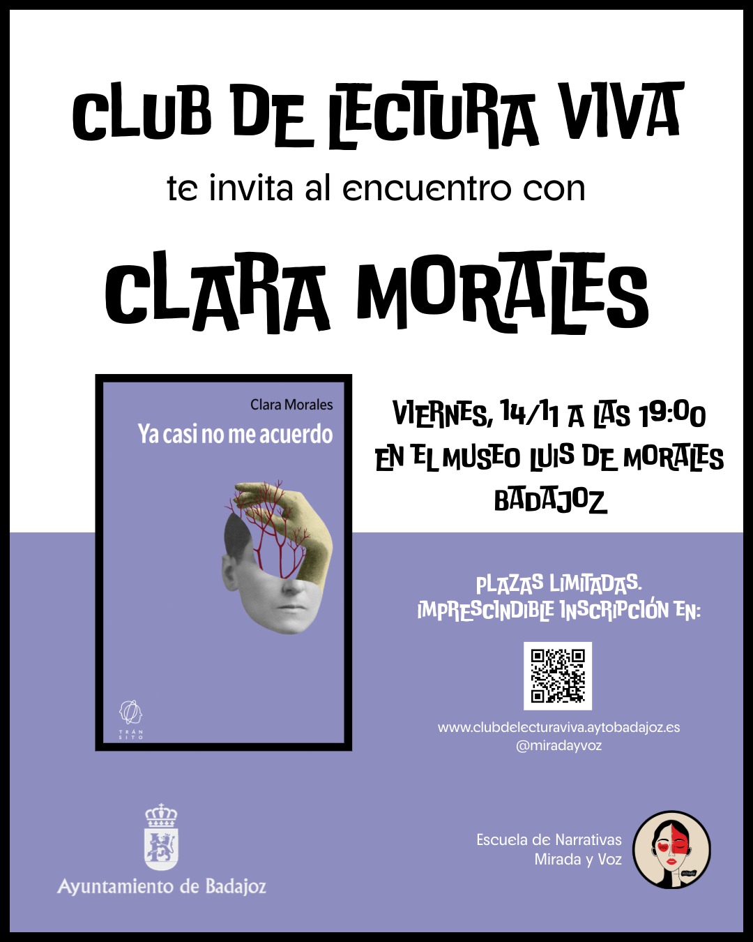 Club de Lectura Viva con Clara Morales