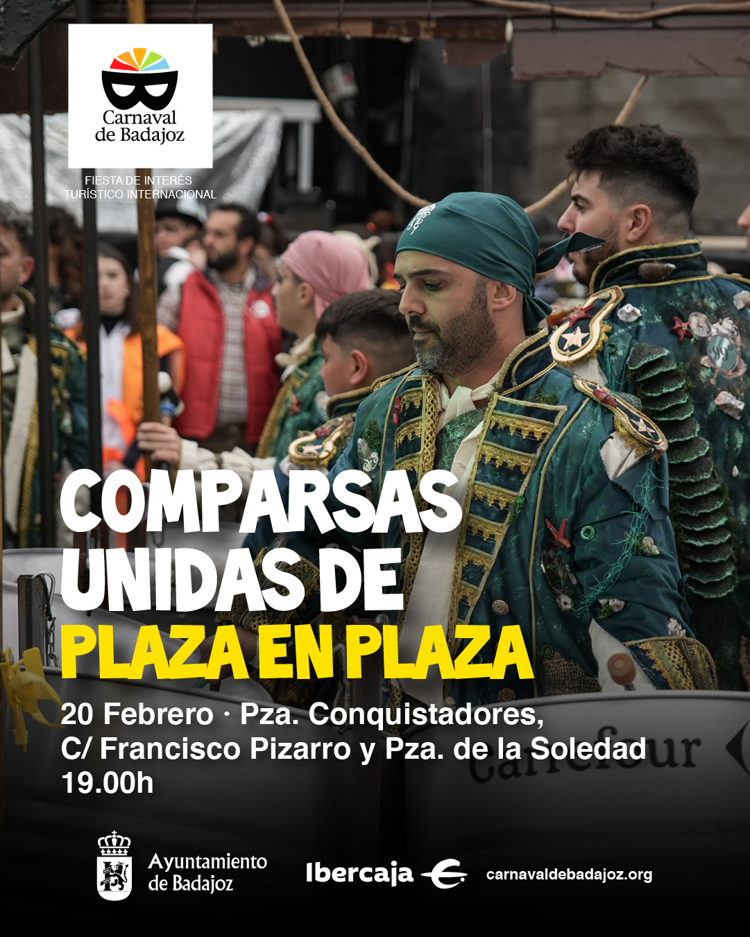 Comparsas unidas de Plaza en Plaza 