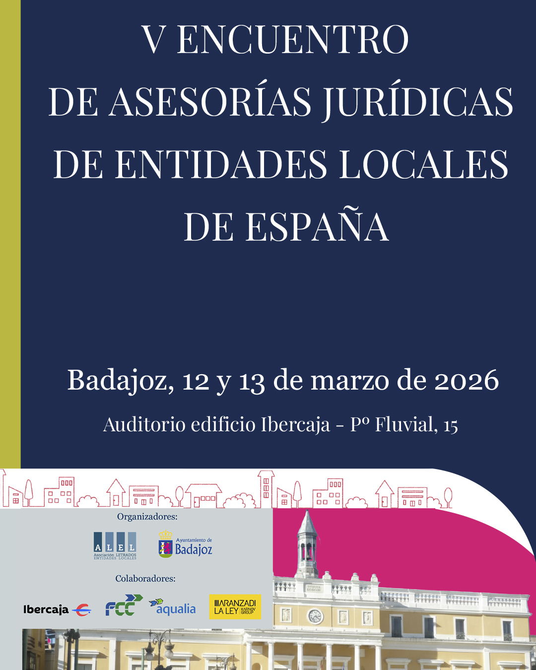 V ENCUENTRO DE ASESORÍAS JURÍDICAS DE ENTIDADES LOCALES