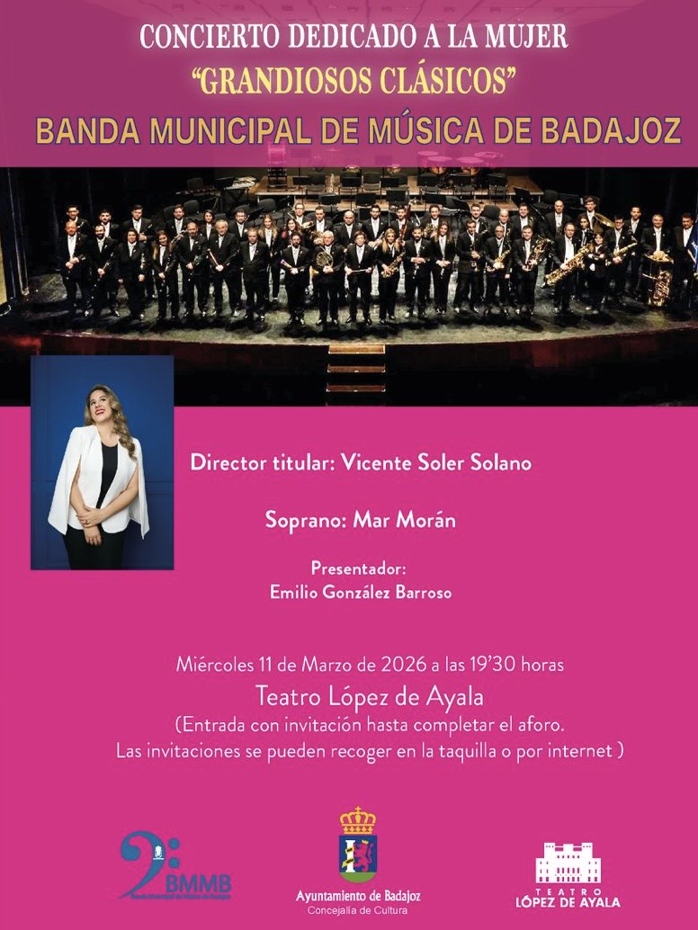 Concierto dedicado a la mujer