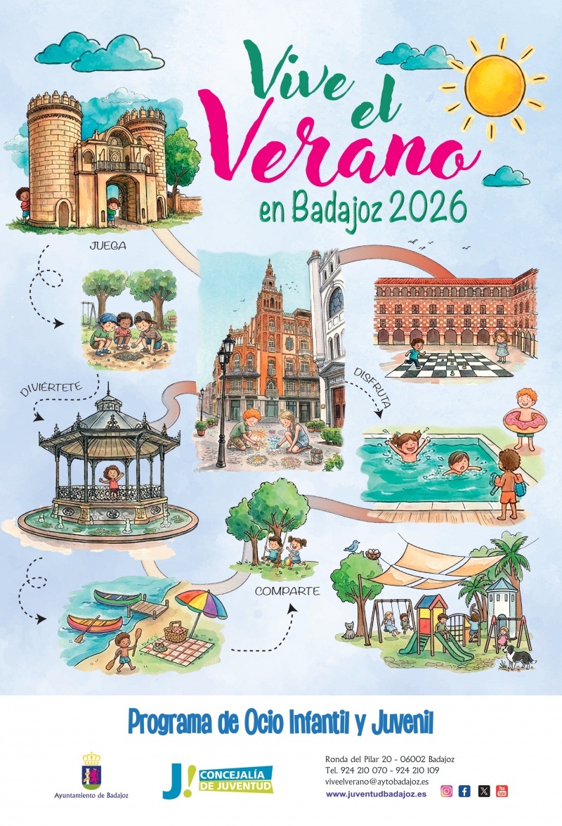 Vive el verano Badajoz 2026