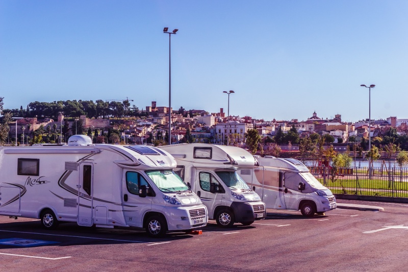 Area de Autocaravanas en Badajoz