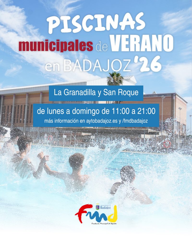 Piscinas Badajoz 2026