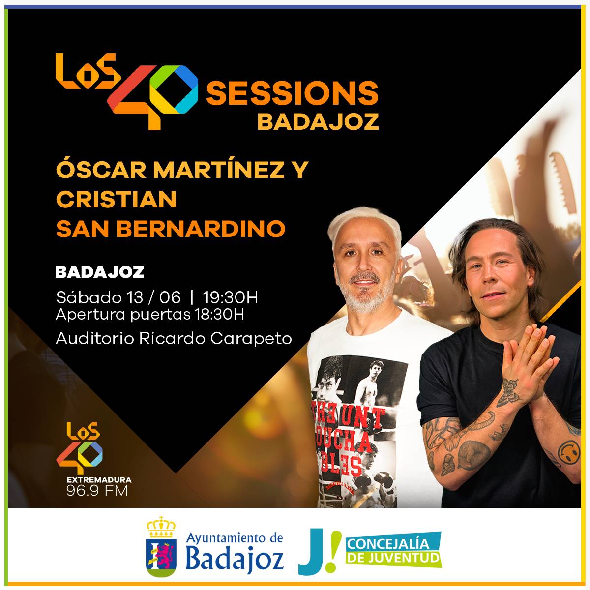 LOS40 Sessions Badajoz