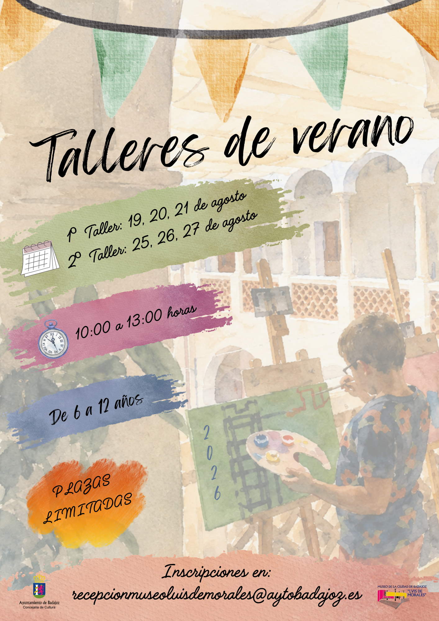 CARTEL TALLERES INFANTILES 2026