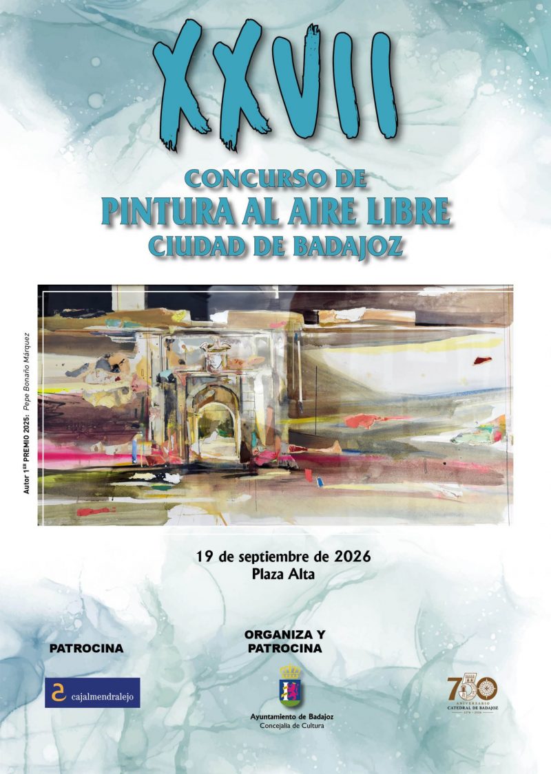 CARTEL CONCURSO PINTURA AIRE LIBRE 2026