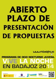 Presentacin de propuestas para el Programa Vive la Noche en Badajoz.