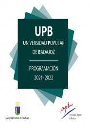 Universidad Popular de Badajoz.Cursos 2021-2022 1ª Fase