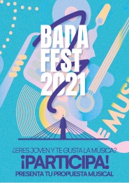 BADAFEST 2021. Presenta tu propuesta musical.