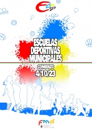 ESCUELAS DEPORTIVAS  MUNICIPALES 2023-2024