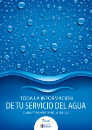 Toda la informacin de tu servicio del agua, clara y transparente, a un clic