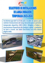 SOLICITUDES DE INSTALACIONES DE LARGA DURACIN