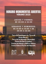 Apertura de monumentos en verano