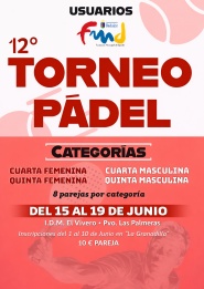 TORNEO DE P�DEL "USUARIOS FMD" 2026