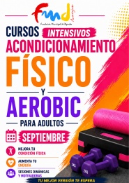 CURSO INTENSIVO DE ACOND. F�SICO Y AER�BIC PARA ADULTOS-SEPTIEMBRE 2026