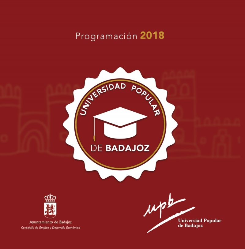 Universidad Popular de Badajoz. Programa 2018