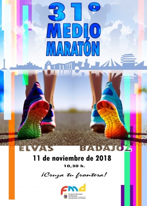 31º Medio Maratón Elvas-Badajoz.